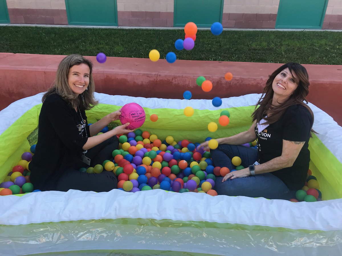 PhiSaxena's tweet photo. CNUSD Equity Conference! Experience the Ball Pit! Try it out tomorrow! 😀😀 https://t.co/gCniuEzwel