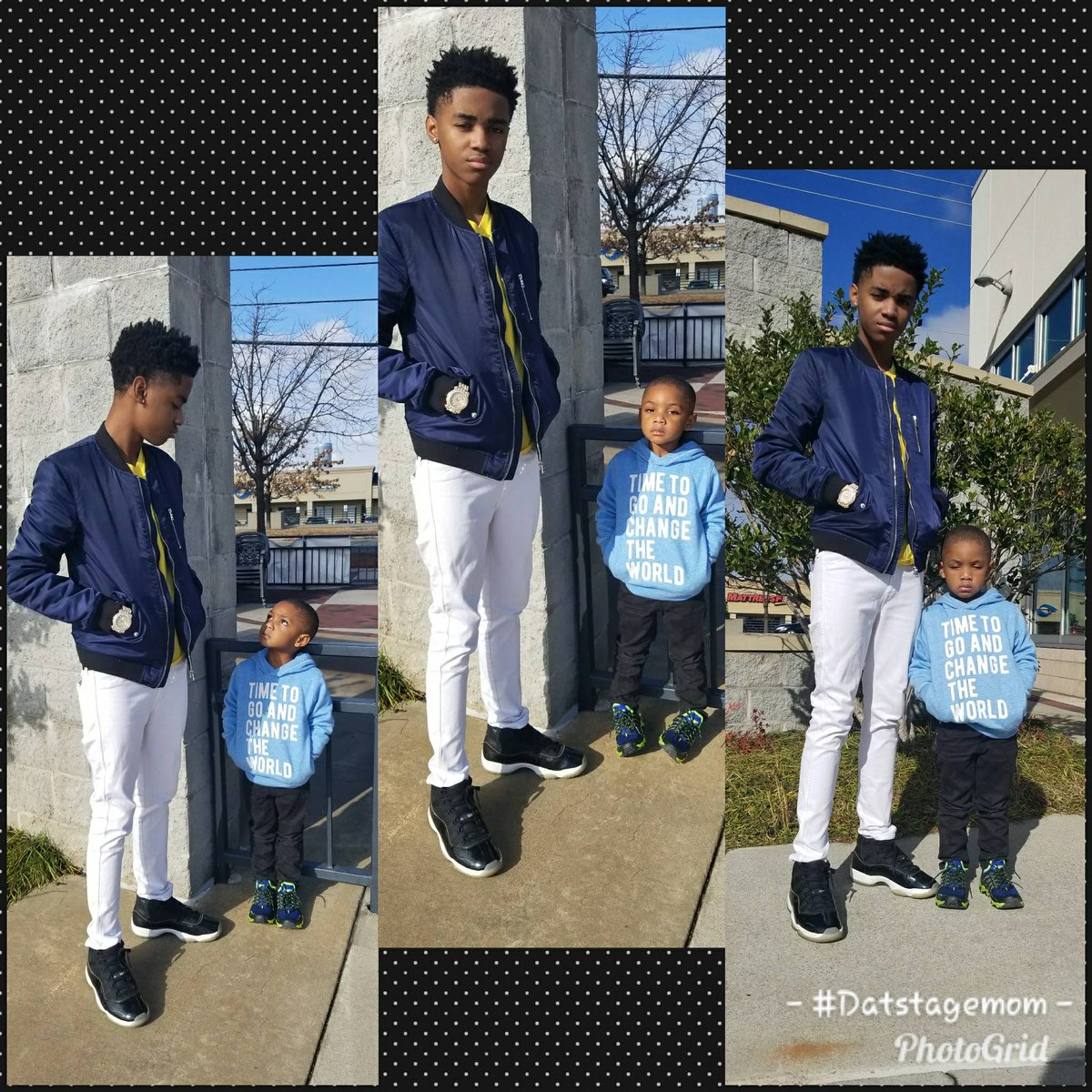 imdanielleleigh's tweet photo. Yawp #K1 Myles Truitt and #K3 #DaBlazer #Ilovemyboys #My3Sons #JacksonFamilyValues #MomOfBlackBoys #momofboys #mommymoment #morethanamomager https://t.co/sTkYERKNQN