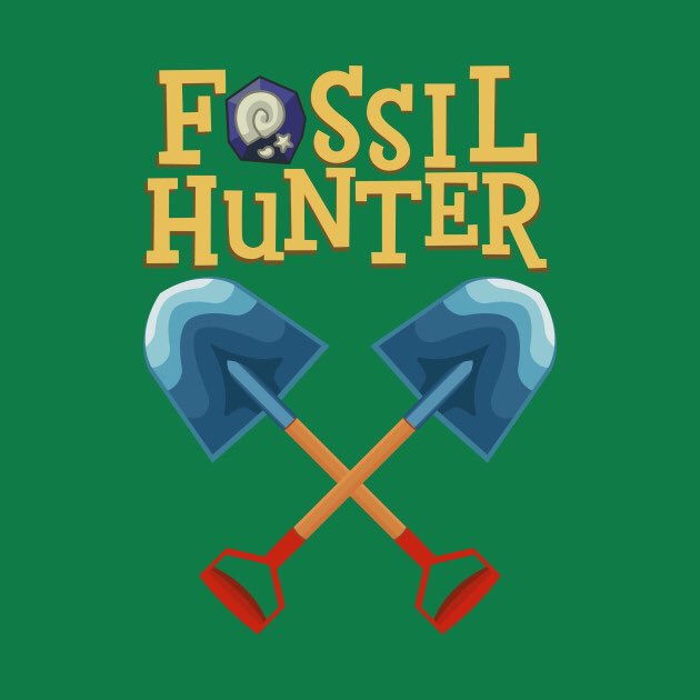 deancoledesign's tweet photo. #dig this new #AnimalCrossing #tshirt I added to my #shop on @TeePublic and be a #fossilhunter! 
https://t.co/wIHoi6d8sx 
#shovel #Fossil #AnimalCrossingPocketCamp #animalcrossingnewleaf https://t.co/80OFka5WgM