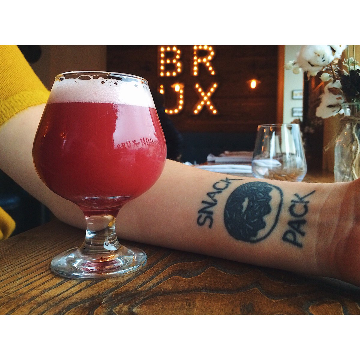 Just tapped the <a href="/DonutMonster/">Donut Monster</a> X <a href="/CollectiveBrew/">Collective Arts</a> Raspberry Milkshake IPA collab! Get it before it’s gone!