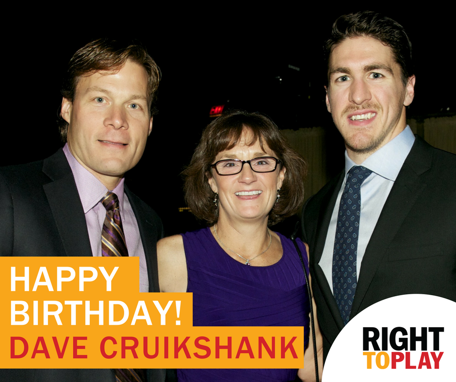 Happy Birthday to our Ambassador and 4-Time Olympic speedskater, Dave Cruikshank! : 2015 Big Red Ball 