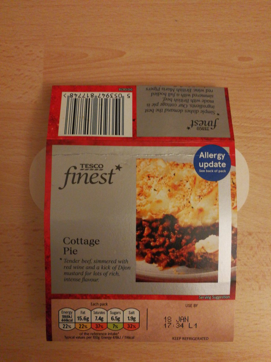 NathanRosel's tweet photo. @Tesco I suggest you contact branchs stocking this batch of product and have them remove this from their fridges https://t.co/FCup3RKbOB