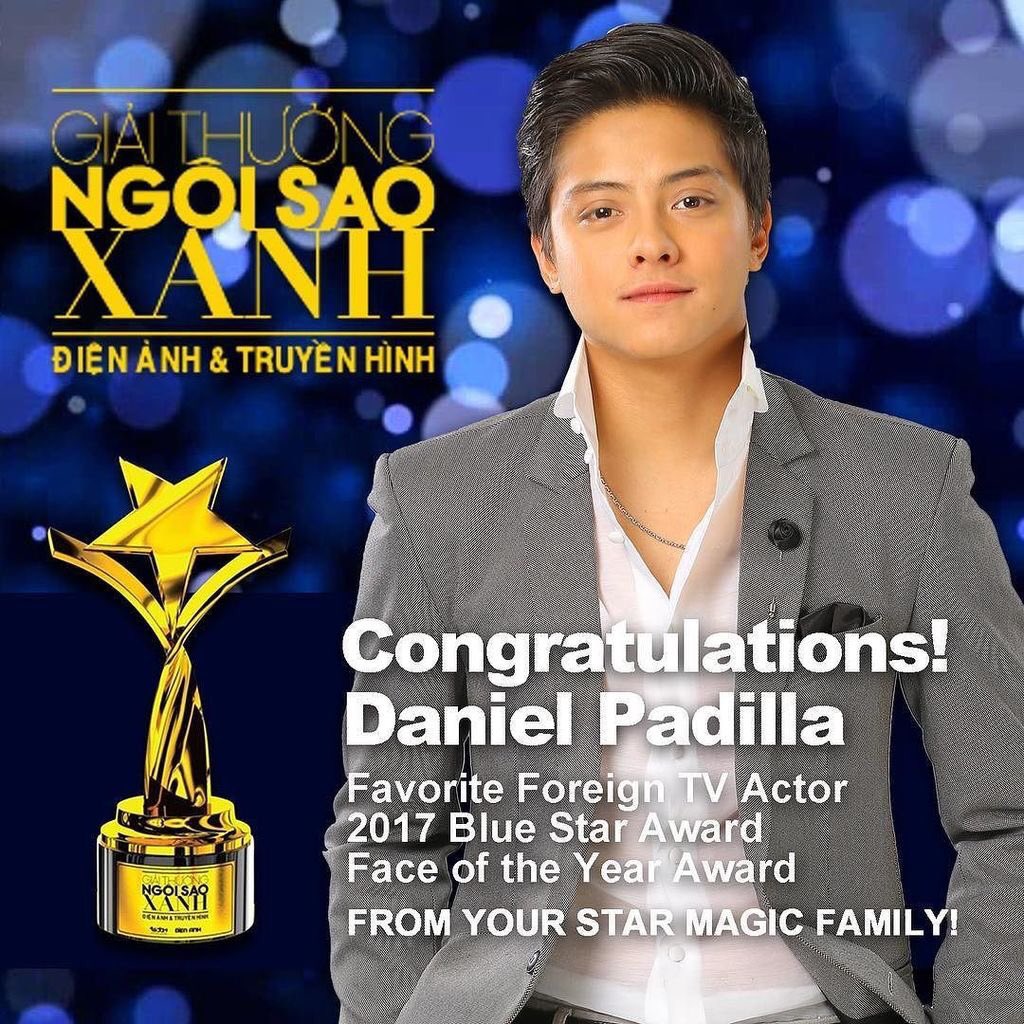 Bali_DJP's tweet photo. @imdanielpadilla Best Foreign TV Actor. Congratulations Daniel! https://t.co/DcpyTPI7FU