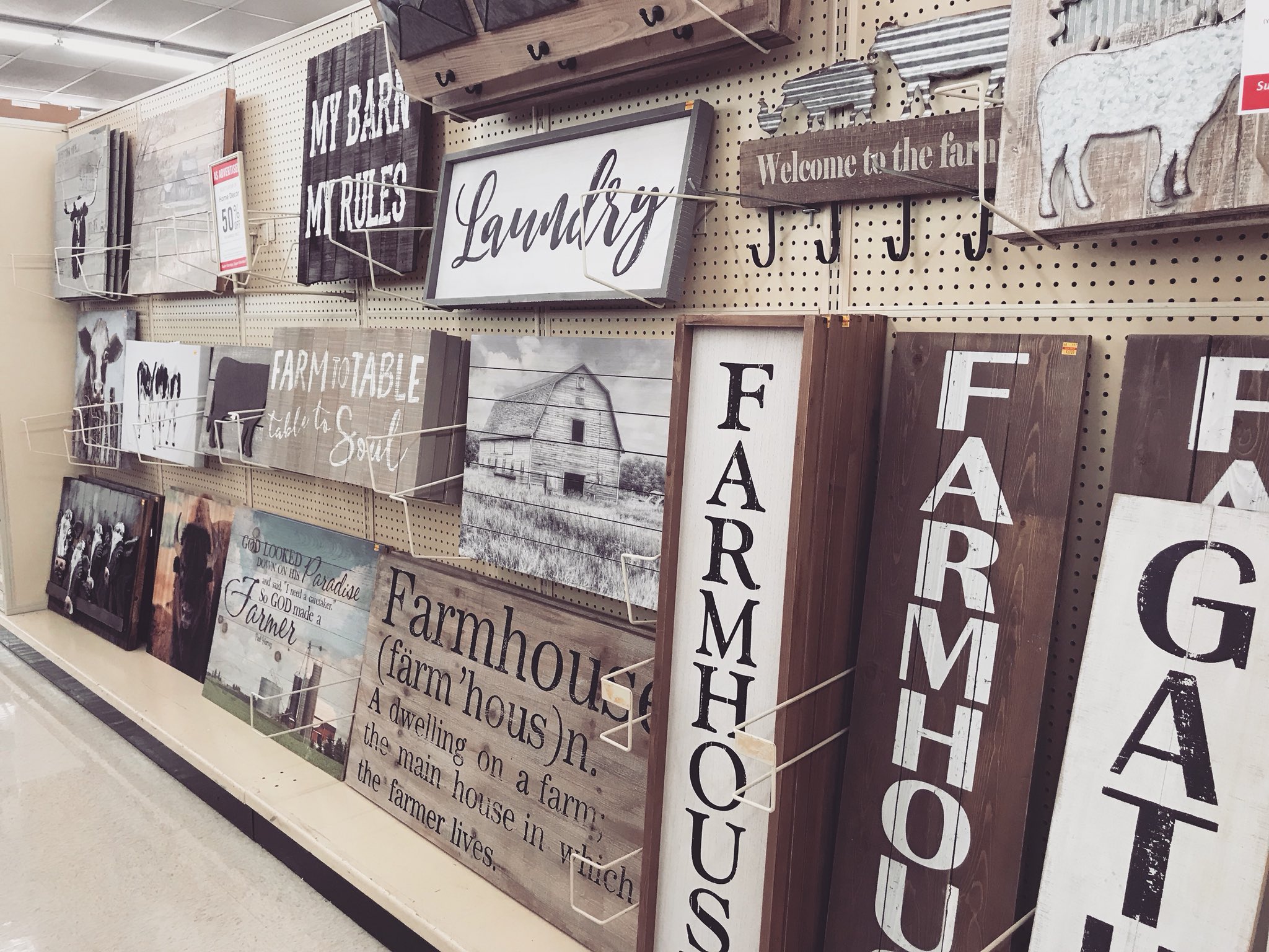 Farmhouse Decor Hobby Lobby