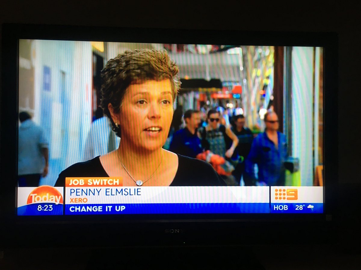 Marina_K's tweet image. Waking up with @TheTodayShow and @penny_elmslie from @xero talking about our latest research