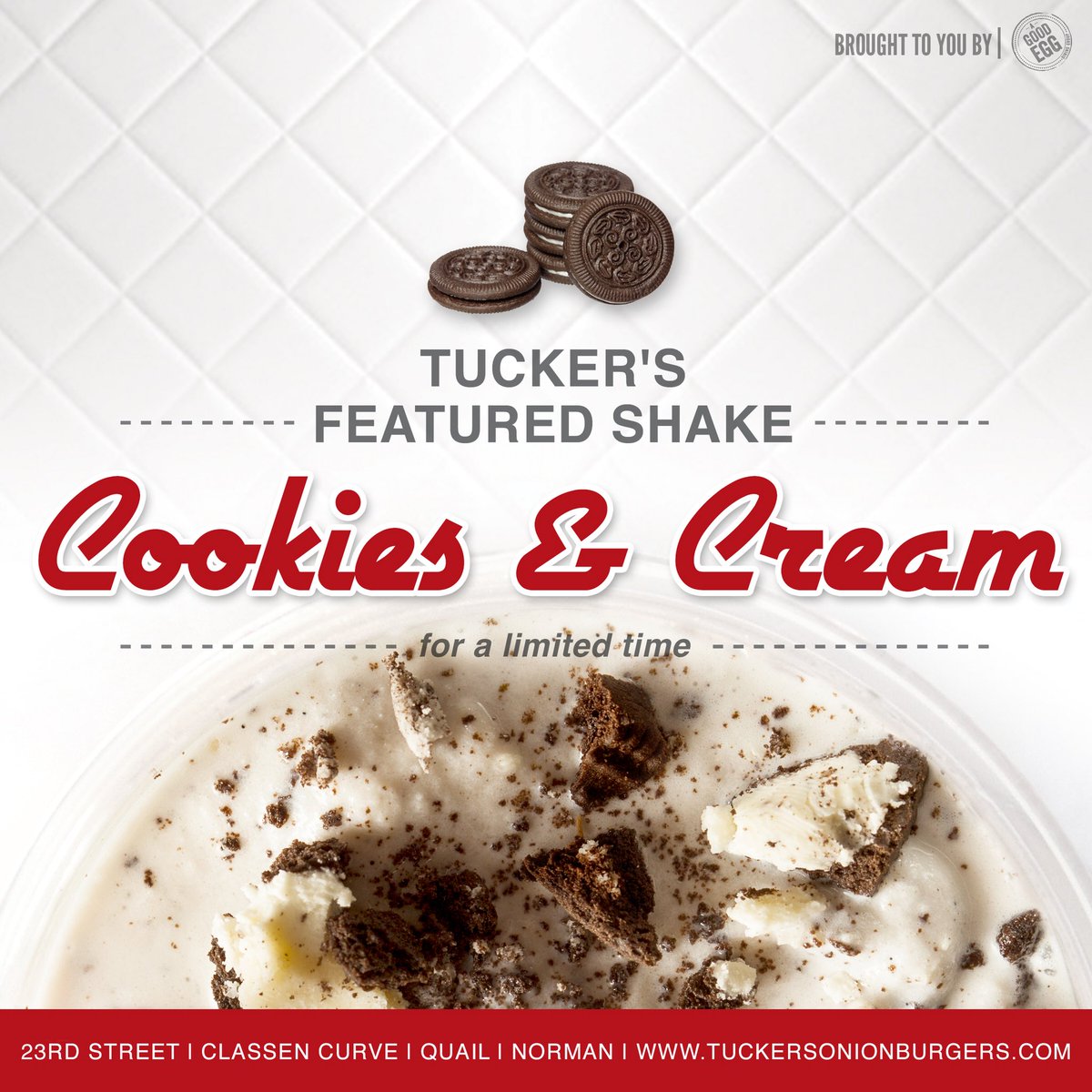 TuckersOnionOK's tweet photo. #MilkshakeHappyHour from 4-6pm, every day in January...I know what flavor I’m having, what about you?? 😋🍦🥤😋 #EatLocal #Tuckers #Since2011 #SipOnIn #BestMilkshakeInOklahoma #HalfPricedMilkshakes #EveryDayInJanuary #ShakeUpYourDay #whatchuTuckinbout https://t.co/t5U62pU6R8