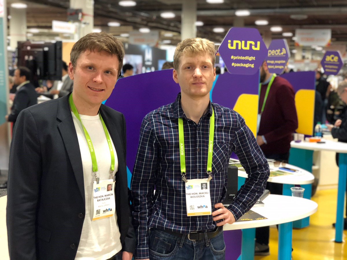 merckgroup's tweet photo. Bringing light and motion onto paper – @Inuru_ has also joined our booth at #CES. In the future, video content will be displayed directly on packaging with their innovative technology. 
#CES2018 #Eurekapark #innovation #startup #packaging #printedlight https://t.co/s5xJTrMaxk