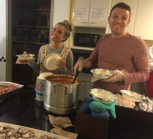 #tbt to when a couple of our @redshoesocietyla members served up a delicious Meal of Love at the House.
And don't forget!! You can support Red Shoe Society by buying a ticket for their Body Burn Class event on January 26th! Copy the link for tickets:
give.classy.org/RSSLABodyBurn