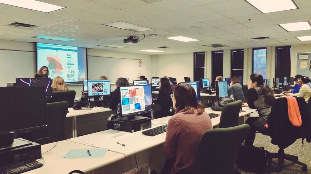 villavance's tweet photo. A very informative workshop by Dr. Jenny Wakefield @jenny_wakefield @richlandcollege -copyright, cc, etc &amp; where to find images &amp; videos to use 4 your course. @LeCroyDCCCD @dcccd https://t.co/KWVsQ7GxTC