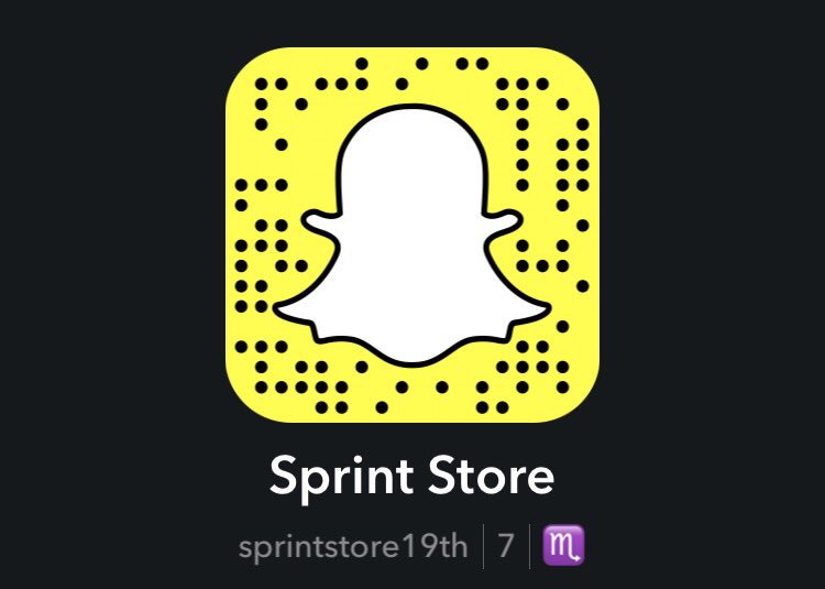 Follow us on Snapchat for daily deals! <a href="/Ojeda25Jennifer/">Jennifer Ojeda 🌵</a> <a href="/Sprint4WestTX/">Sprint4WestTX</a> <a href="/StSprint/">Corporate Sprint Store 19th St</a>