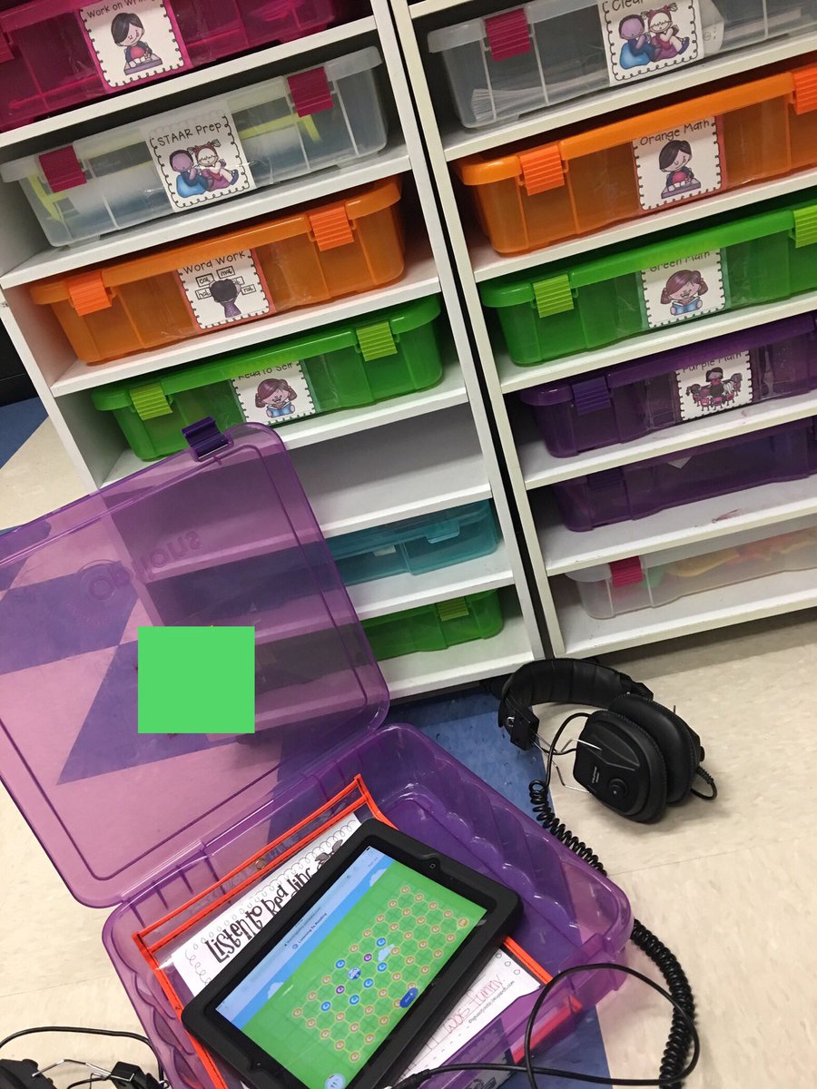 MrsHAlvarez's tweet photo. Hey @SarahOgden4 & @SAtechieteacher! My โค๏ธ part of my classroom (students aside) would have 2 me my math and ๐ centers! Specifically my ๐ง 2 reading center! I have Tapes, ๐, old ๐ฑ& QR codes but I โค๏ธmy interactive @Symbaloo #learningpaths #9weektechchallenge #neisditech https://t.co/g0QWplyQP6