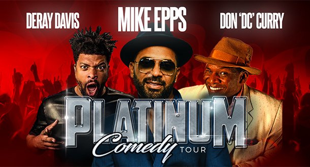 BuckwheatOtay (@buckwheatotay) on Twitter photo Time to laugh with <a href="/DeRayDavis/">DeRAY DAVIS: HOOD HERO</a> <a href="/DonDCCurry/">Don DC Curry</a> <a href="/TheRealMikeEpps/">Mike Epps</a> at #PlatinumComedy on Feb 17th. We have tixs coming up in this hour. Time to laugh with <a href="/DeRayDavis/">DeRAY DAVIS: HOOD HERO</a> <a href="/DonDCCurry/">Don DC Curry</a> <a href="/TheRealMikeEpps/">Mike Epps</a> at #PlatinumComedy on Feb 17th. We have tixs coming up in this hour.