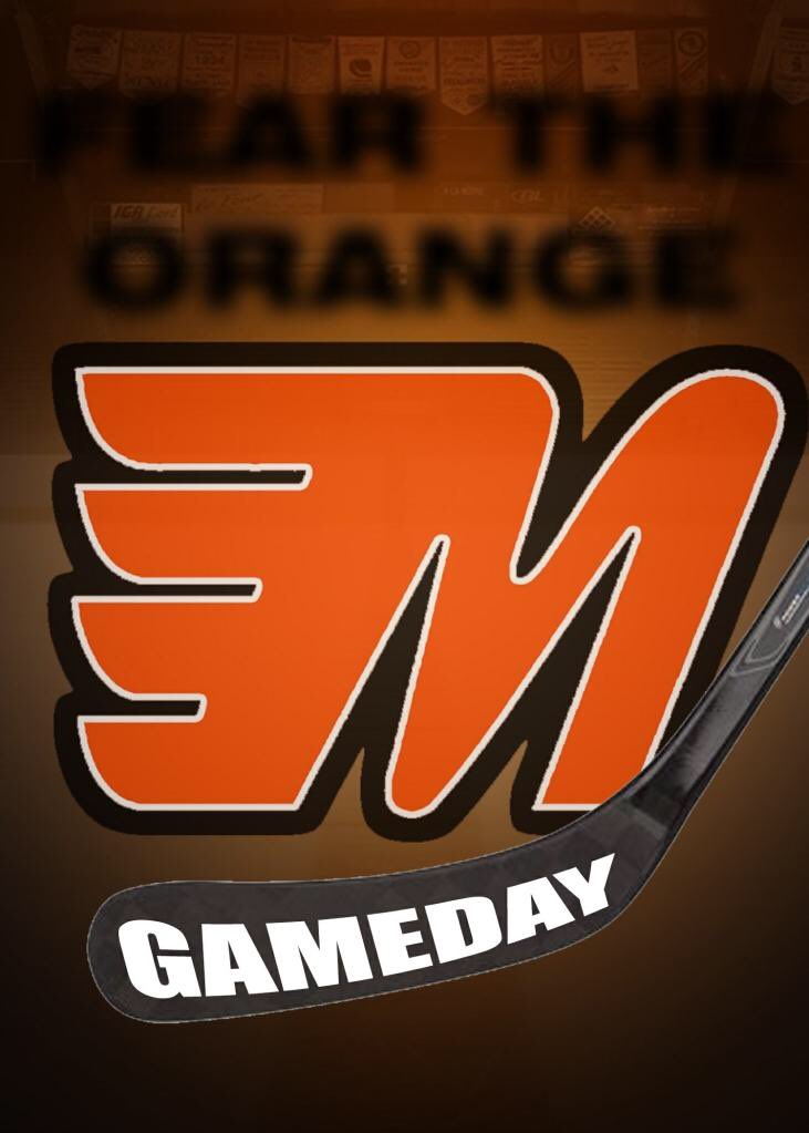 FlyersMidland's tweet photo. GAME DAY! @flyersmidland travel to @StaynerSiskins ! Puck drop is set for 8:10! https://t.co/BvOoqtYxJ4