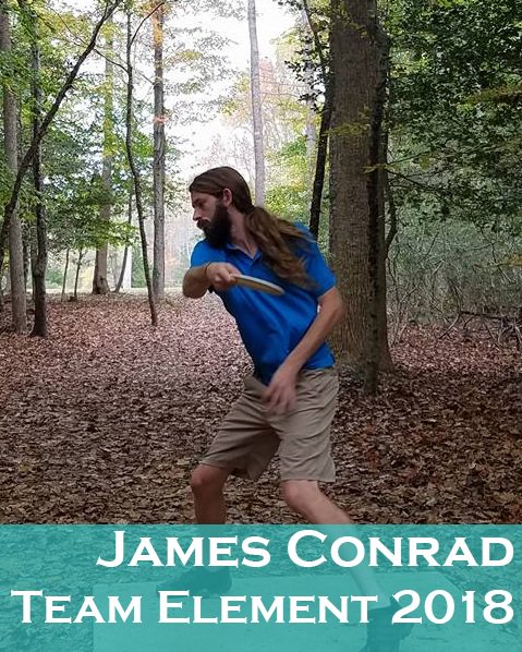ElementDiscs's tweet image. We are pleased to welcome James Conrad III to #TeamElementDiscs for 2018! We look forward to supporting his 2018 touring efforts! Keep an eye out for #JC3 gear on our site to support his tour. #innovadiscs #innova #pdga #discgolf #virginia #discgolfshoutouts #discgolfeveryday