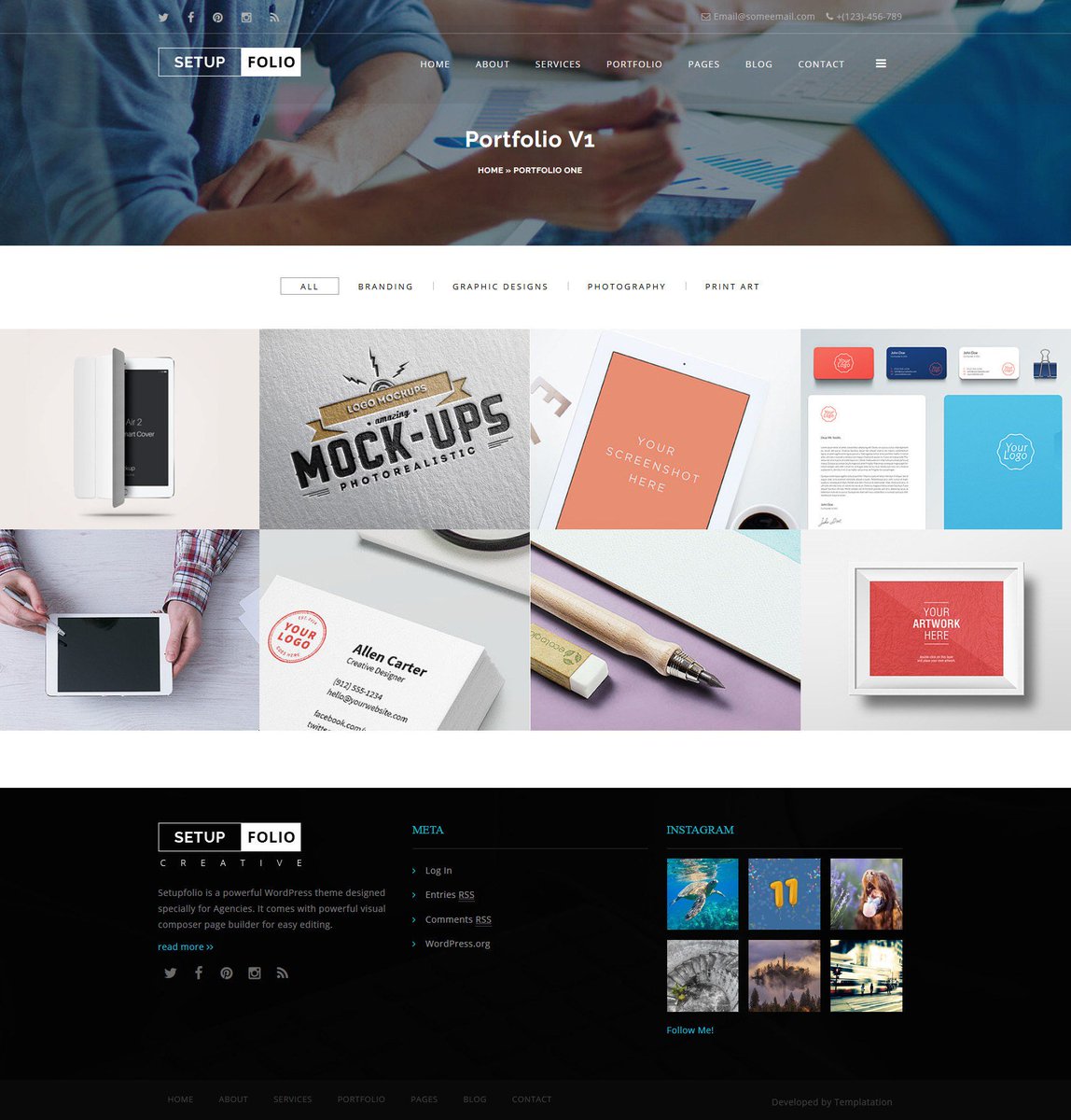 themeitwp's tweet image. New WordPress Theme (Setup Folio, #Creative #Agency Theme Using Visual Composer) has been reviewed on Theme It - themeit.com/setup-folio/ #Visual_Composer #WordPress_Themes