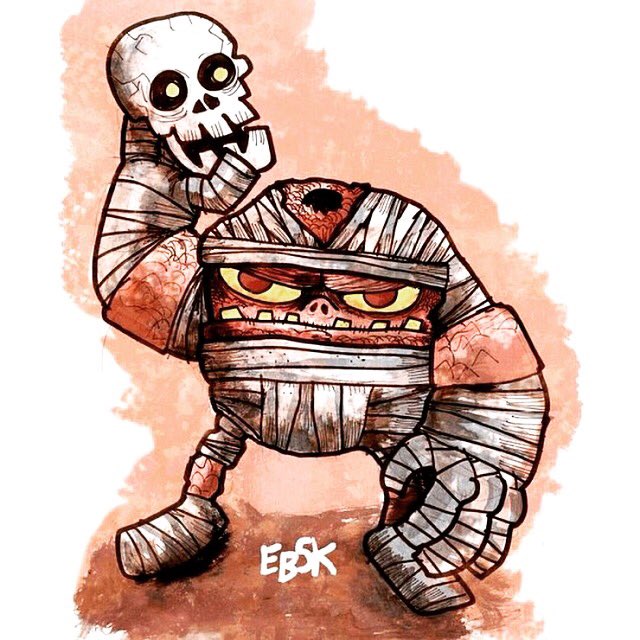 edbot5000's tweet photo. #tbt to my Chuck D. Head from the Sega Genesis classic: Decap Attack... anyone remember this game? #decapattack #chuckdhead #sega #genesis #segagenesis #videogames #retrogamer #retrogames #retrogaming #edbot5000 #eb5k #drawing #color #illustration https://t.co/WpDWz2KPw9