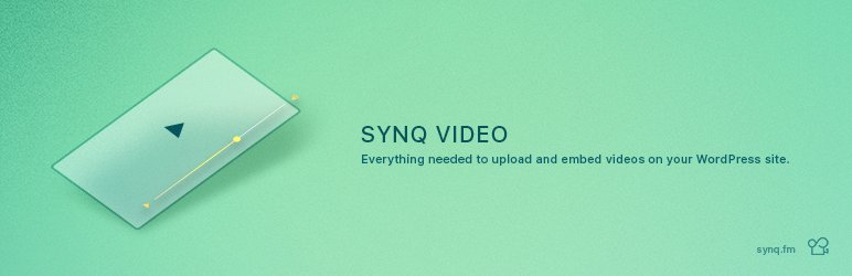 SYNQfm's tweet photo. Upload and embed videos on your WordPress site

- Customizable HTML5 player
- Domain Whitelisting
- Ads insertion
- No video file size limit
- Embed with video shortcodes
- Hosting, transcoding and CDN included!

#video #embed #plugin #wordpress
https://t.co/ARP4AXqgs0 https://t.co/QldSe4l1wq