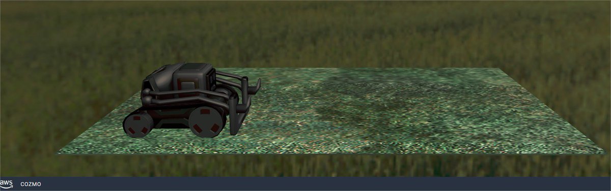 Blag's tweet photo. My first published #Amazon #Sumerian project :) #Anki #Cozmo #Blender #sapdshop using Timelines and a StateMachine ;) Click on Cozmo to start...click on him again to restart... https://t.co/lry3aM5sfT https://t.co/mNdQHAjSK4