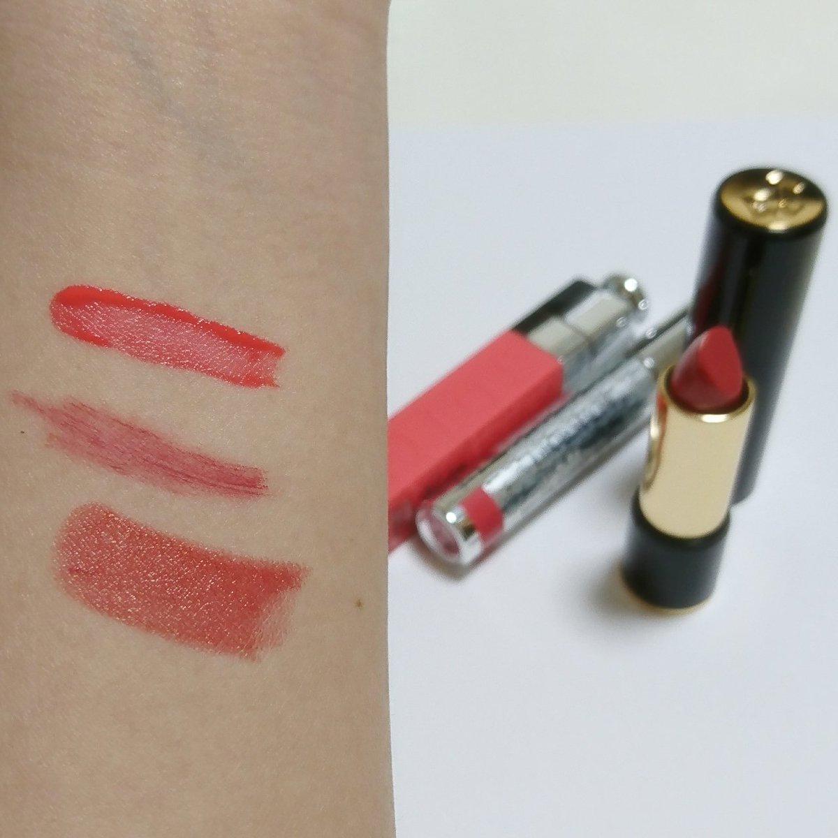 るる ディオールショウ ボールドブロウ005 アディクトリップティント 451 ランコム ラプソリュルージュ C1