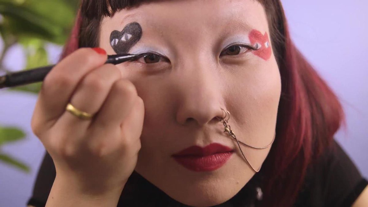 comme des garcons makeup
