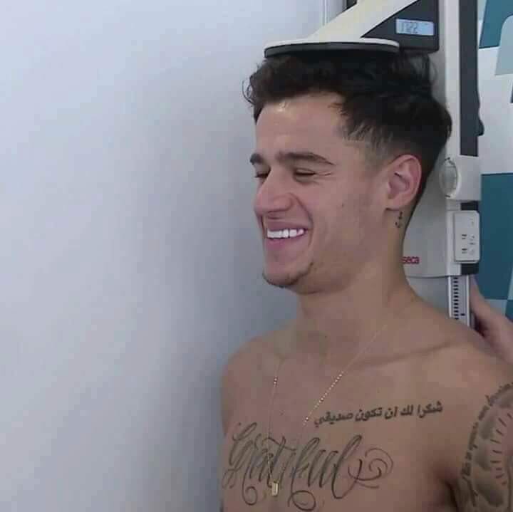 HFT Facemaker  Philippe Coutinho neck tattoo update  Facebook