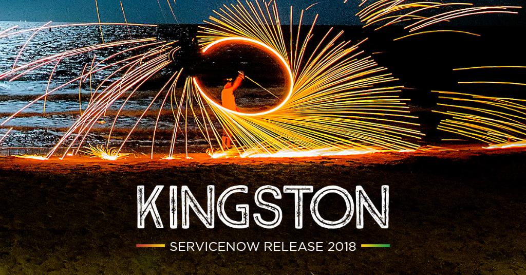 ServiceNow's tweet photo. ServiceNow’s latest release – Kingston – is now available. Find out how the new capabilities drive #machinelearning for everyday work: https://t.co/JDPI0dz6qY https://t.co/84DXmQyvYz