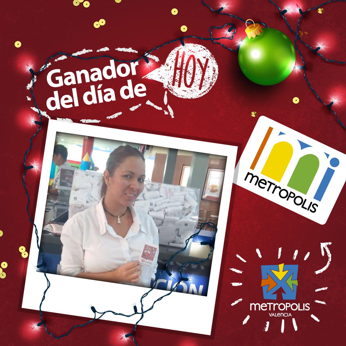 metropolis_vln's tweet photo. Gracias a nuestros aliados @malteadasVE @McDonalds_VE @DianeyParfums @Malelegastro #Tequibite @dominosve @tiendasmacuto @KFC_VZLA @WendysVzla @QuiznosVzla #MozahStore #SFEStudioDepi @GlassesG3 #Dino #ThePlaceContigo
 por seguir ofreciendo regalos a nuestros clientes #CCmetropolis https://t.co/RMqYllVPQ4