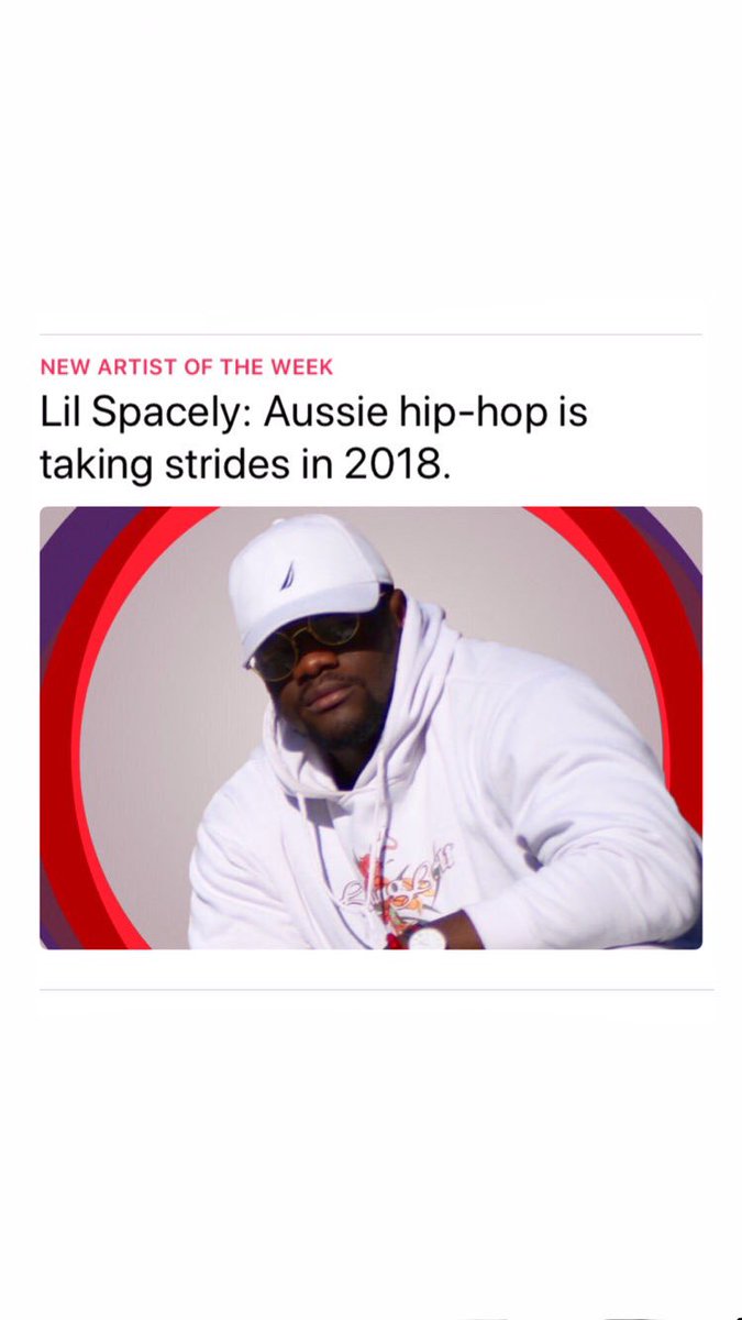 spacely2ill's tweet photo. Thank you @applemusic for naming me #newartistoftheweek 🙏🏾
Catch me live @fomoaus this sat!
#wvs #applemusic #fomo https://t.co/GF5PsDU0nU
