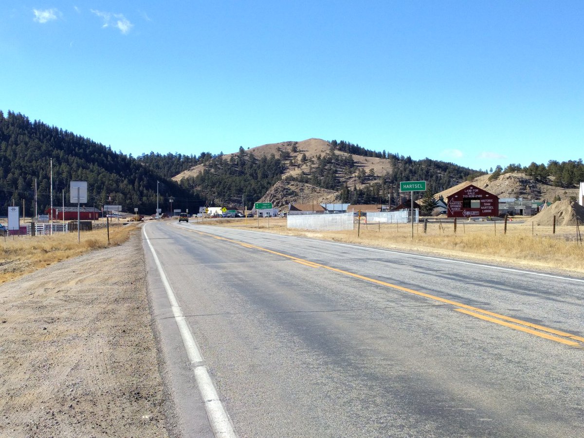 WxLadyKatie's tweet photo. Put together a story on the slow snow season for the 10pm news! We stopped in Lake George, Hartsel AND Wilkerson Pass! Loved getting to see more of gorgeous #Colorado. ๐ https://t.co/gp1mTbFKGB