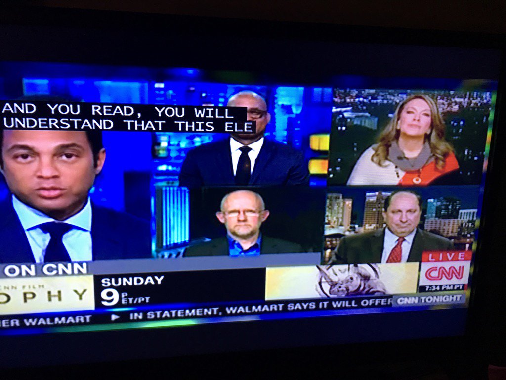 GistAnEvent's tweet photo. @TheRickWilson told Trump dude “I will gut u like a fish...” with @donlemon on @CNNTonight 😱drop da 🎤 PRICELESS lol 😁 https://t.co/8eNqFSlAWQ