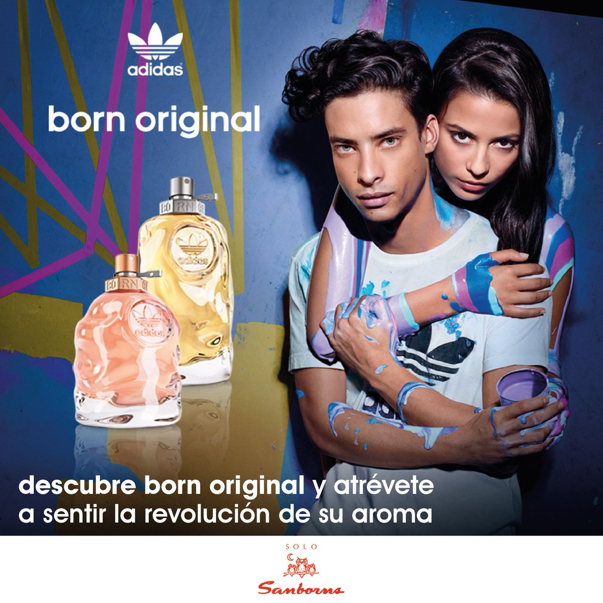 solosanborns's tweet photo. #BornOriginal… tan auténtico como tú quieras ser.  Encuéntrala en #SoloSanborns. #FraganciaPerfecta @adidasoriginals @adidasMX
👉 https://t.co/MynKyopG2G

*A la venta en tiendas físicas y en línea https://t.co/SCysZWcSFT