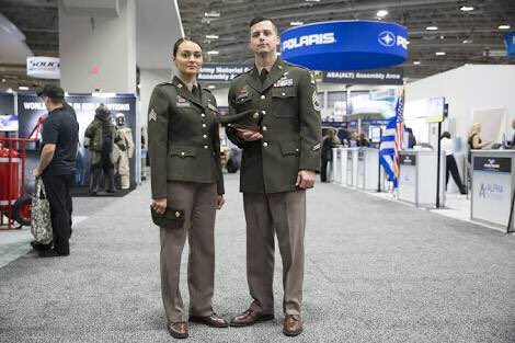 大好き 米陸軍佐官用グリーンドレス一式 個人装備