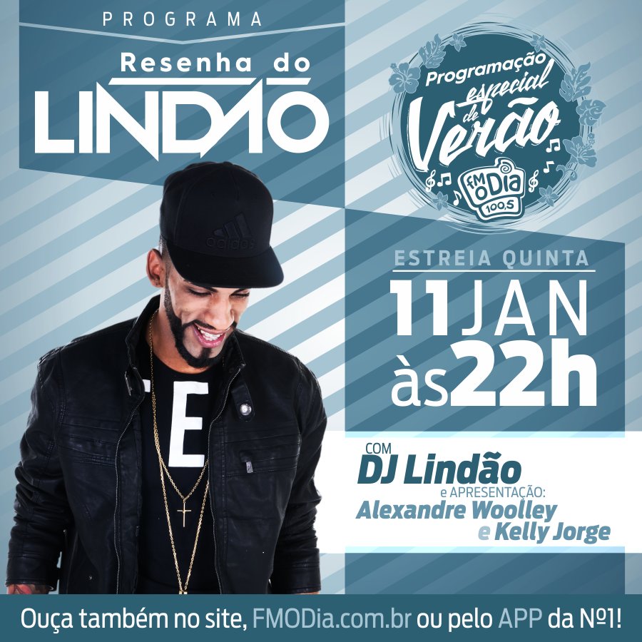 PARA TUDO! ✋
Chegou a hora de aumentar o volume no máximo, afastar os móveis e sintonizar na Nº1 pra curtir a #ResenhadoLindaoFMODIA. O programa vai FERVEEEEEEER! 🔥🔥🔥🔥
Vem curtir com a gente: bit.ly/ouca_agora