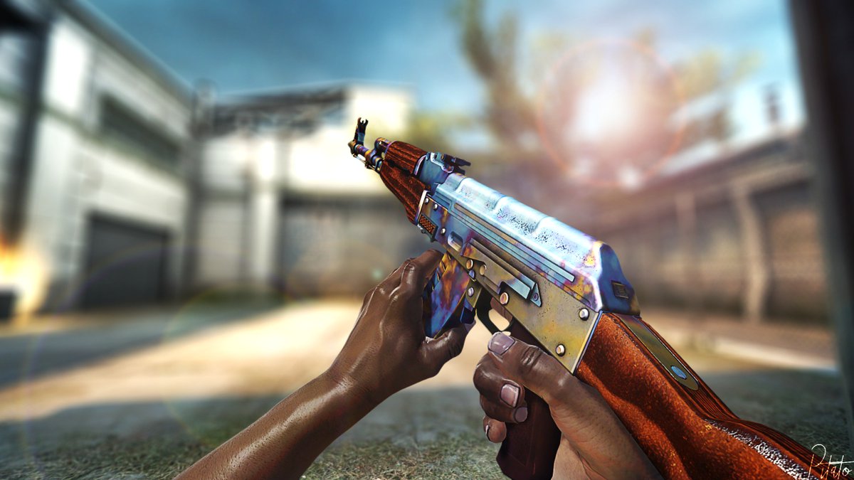AliasServers's tweet photo. Congratulations to /u/vor_trading on crafting the first ever Stattrak Ak-47 Case Hardened Factory New with the pattern index #321. Insane skin and profit! 🤑 https://t.co/X7ESNsYWQh