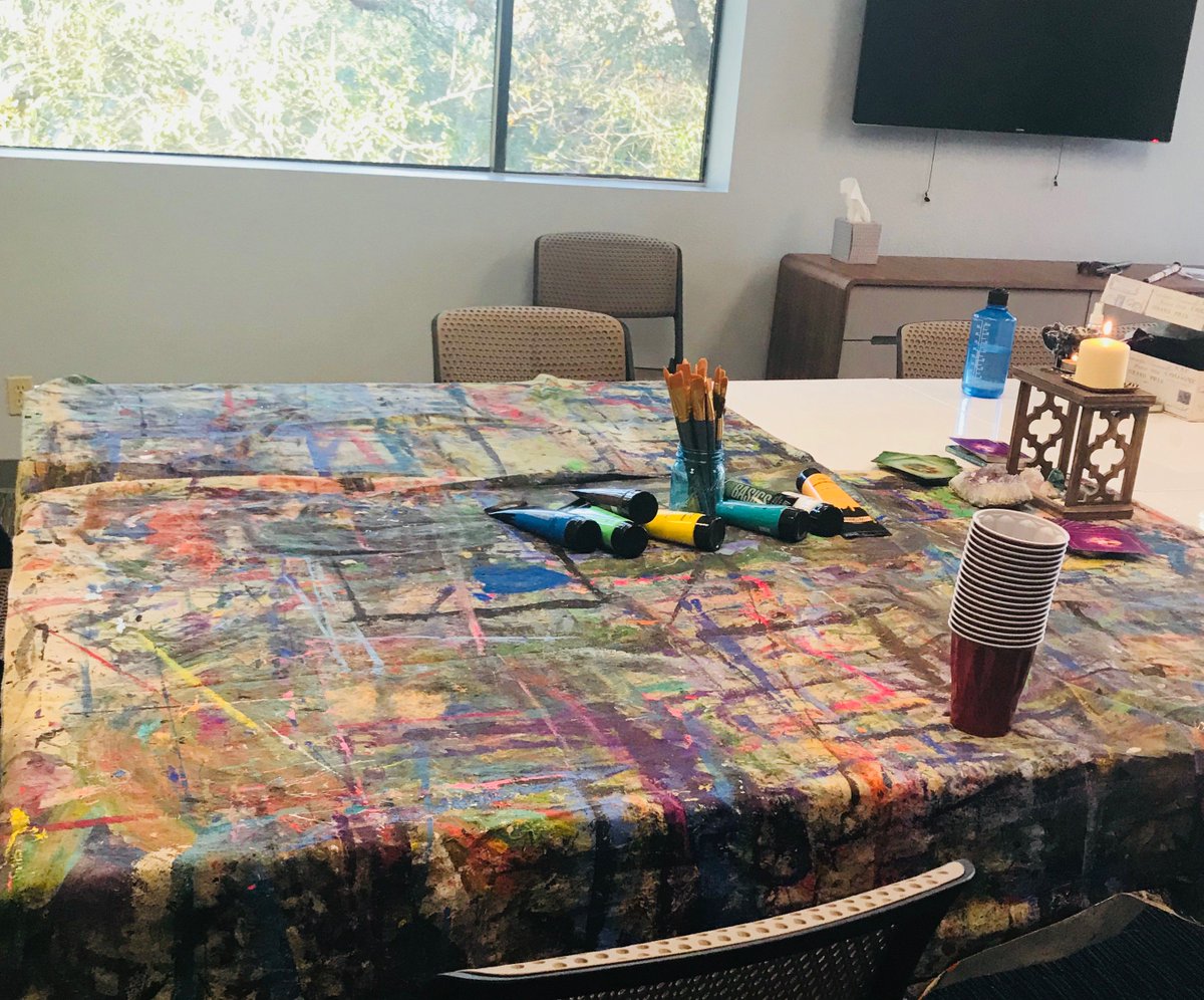 A little bit of Art Therapy this afternoon :) #artherapy #rowiteen