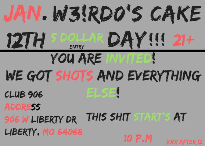 !!! 21+ 21+ 21+ !!!      Come on slide thru up on down in there #anyway w/Weird&oslash; ISreal Celebrating my<a href="/tag/thankyou"class="tags"><span>#thankyou</span></a><a href="/tag/anyway"class="tags"><span>#anyway</span></a><a href="/tag/motiongangshit"class="tags"><span>#motiongangshit</span></a><a href="/tag/youseethedate"class="tags"><span>#youseethedate</span></a>