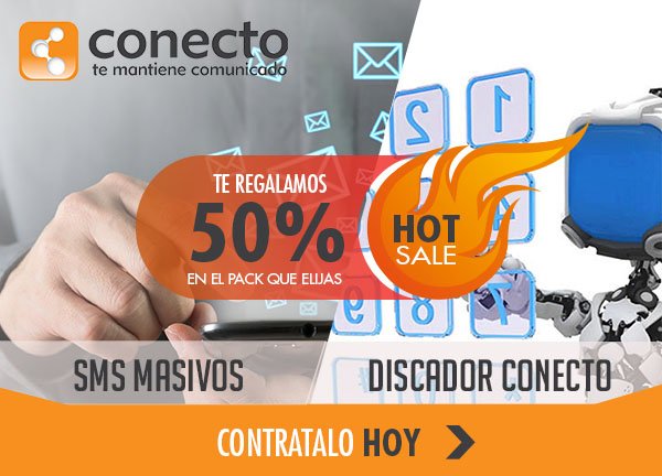 ConectoSA's tweet image. Envia SMS por Web o API - Promoción Verano 50% de Regalo para cualquier Packs que superen los 10.000 SMS.