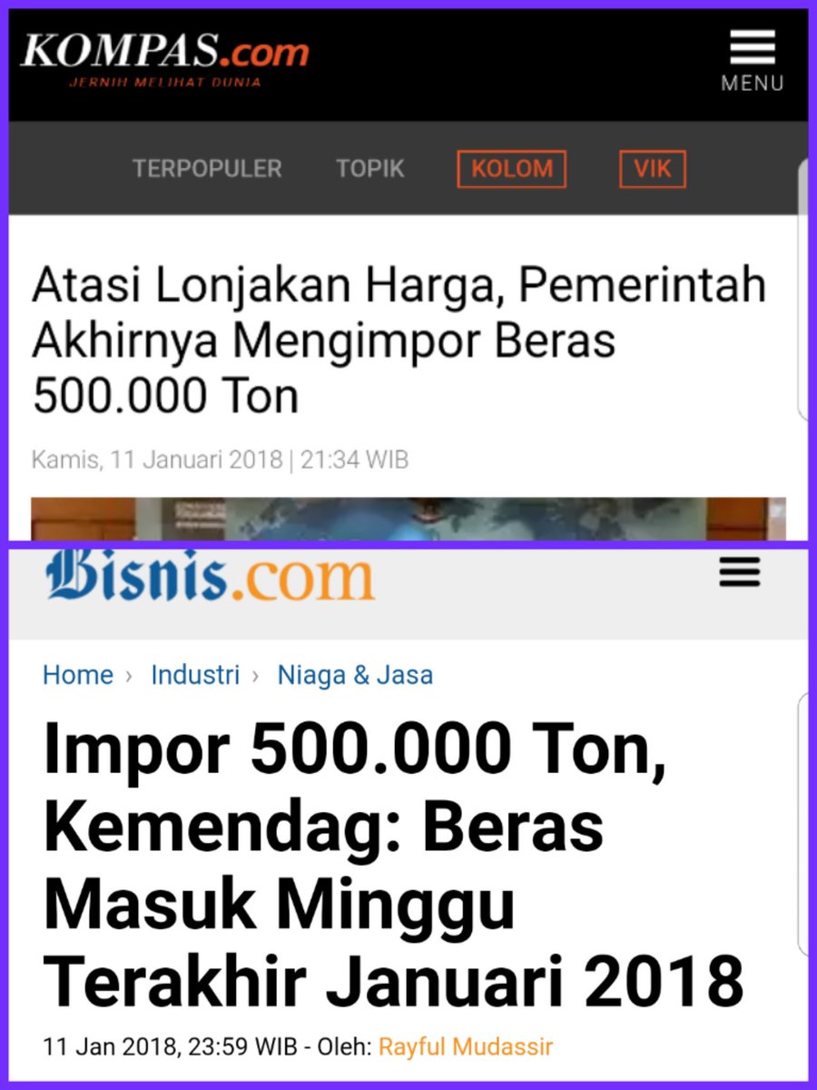 MardaniAliSera's tweet photo. #TentangImpor
Nalar kita sulit menangkap.
✔ Rakyat/Petani Menolak Impor. 
✔ Mentan klaim Surplus beras.
❌ Kemendag tetap Impor 😓

Negara tdk boleh kalah oleh spekulan yg membuat harga beras meroket.
Cc @FPKSDPRRI @Gerindra @Official_PAN 
@msi_sohibuliman @prabowo @ZUL_Hasan https://t.co/3vkuT1G3Nb
