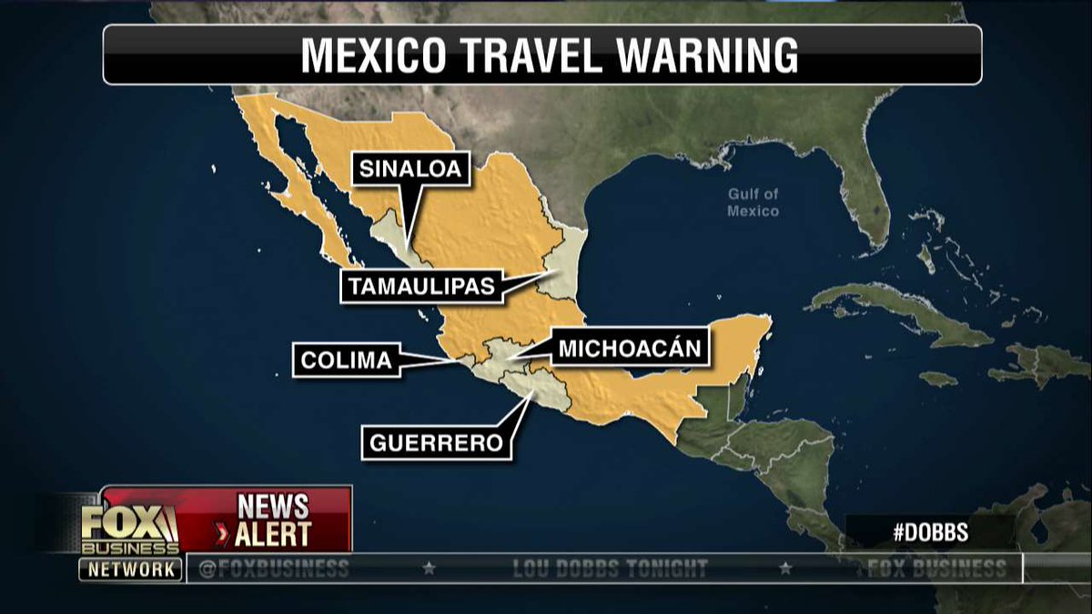 27 Mexico Travel Warning Map - Map Online Source