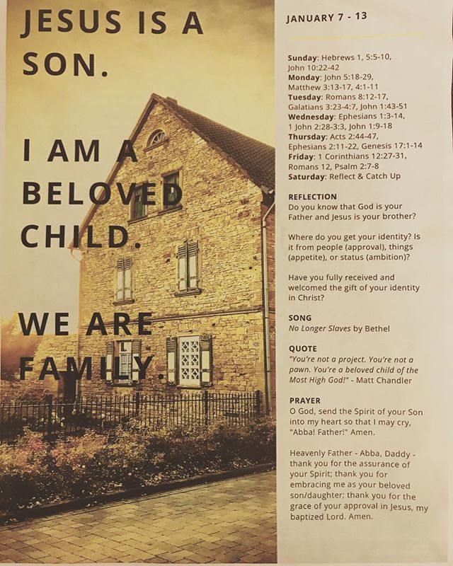 GatheringChurch's tweet photo. Week One of our new series “Epiphany” revealing the identity of Jesus and His people. You can find the devo guide on our website, link in bio. https://t.co/ymBAOXt51H