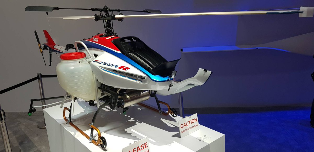 Guillermo Escalante Tambien Para Propositos De Fumigacion Aerea Yamahacolombia Presenta Este Helicoptero Fazerr Ymr 01 Ces18