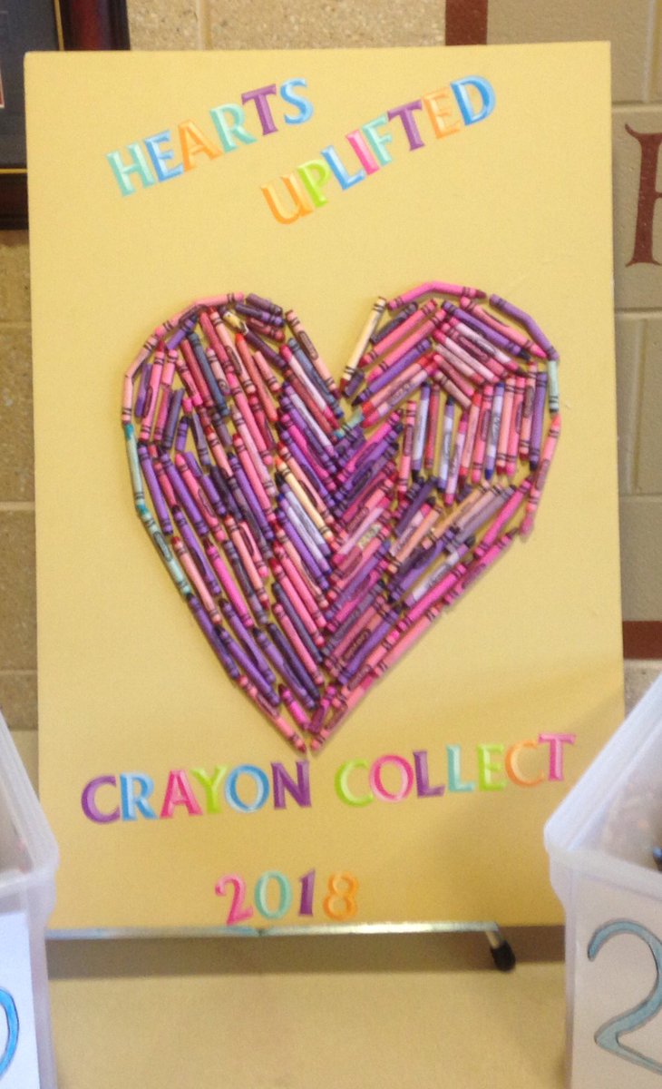 prep_mchugh's tweet photo. Crayon collection competition... prizes tomorrow Jan 12....sophomores 🥇first place winners earned a full dress down day (no shorts)... freshman 🥈second place winners can wear eagles or hermits shirt but full uniform from waist down .. check your email for full details https://t.co/jv8Vw1no3b