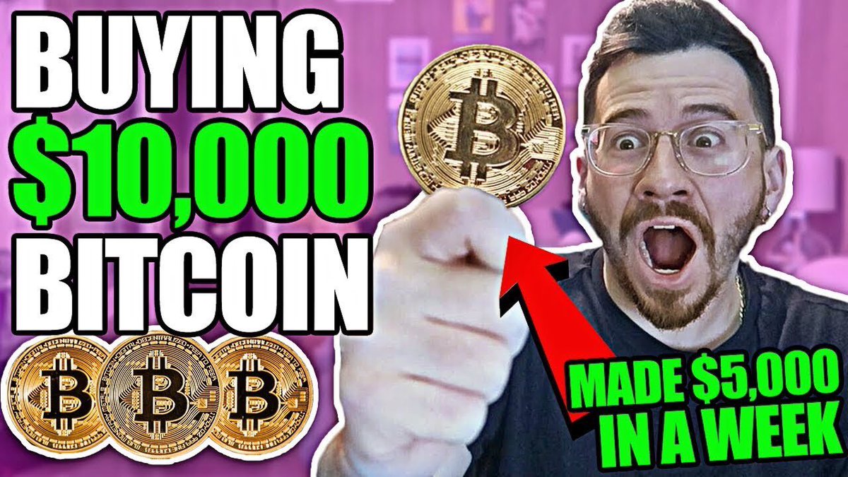 Buying $10,000 Worth of Bitcoin and Cryptocurrency! (NOT CLICKBAIT | $10,000  INVESTMENT EXPERIMENT) https://t.co/wyqZM26U05