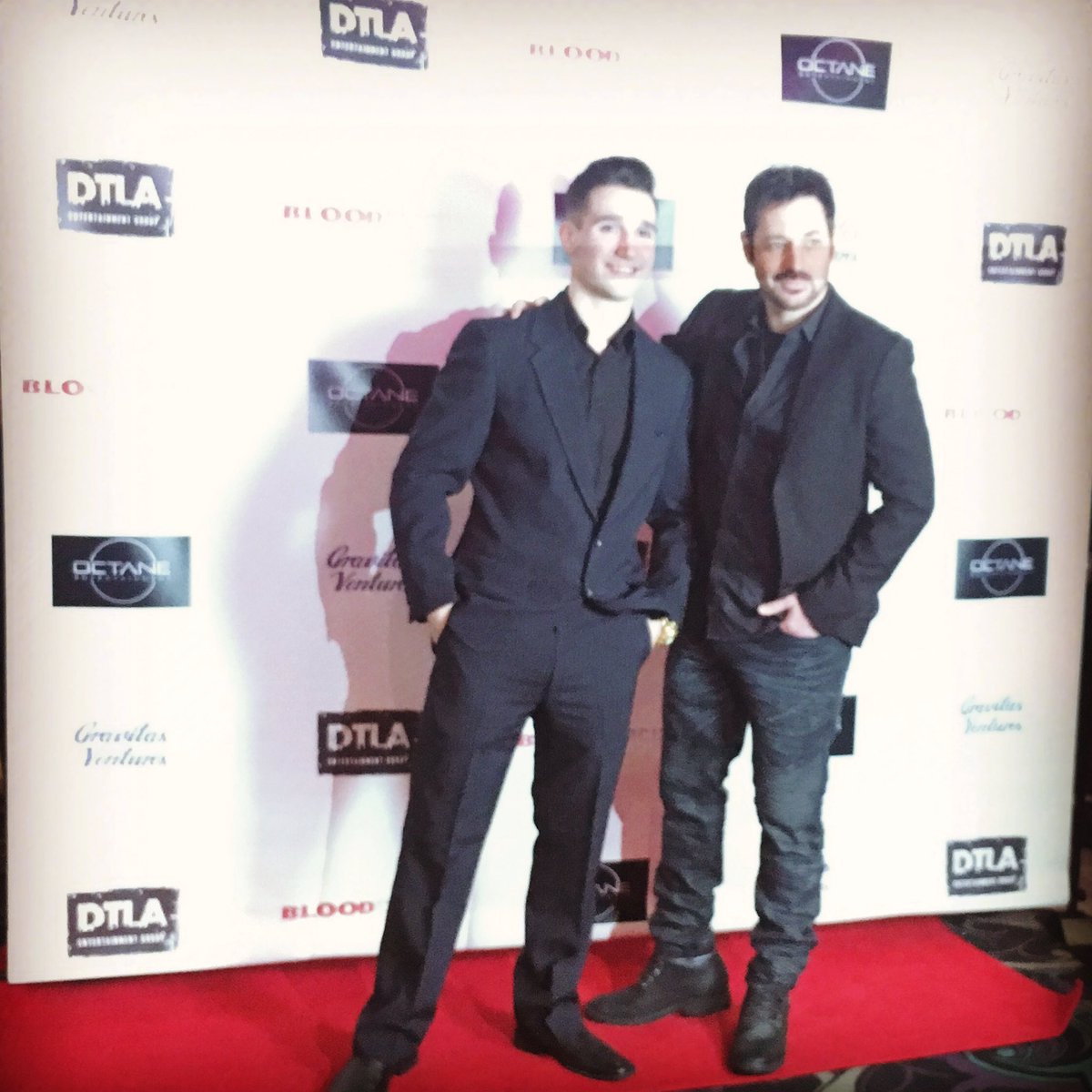 TheZaneBernardo's tweet photo. On the red carpet for the premier of my first movie "BLOOD CIRCUS" w/ my boy DG! #ActorLife #YoungProdigy 🎬🎥 https://t.co/9ZTX1PbYL7
