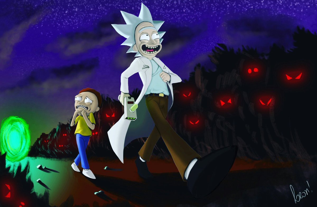 leon_MSilva's tweet photo. Colab @TOD_Oficial  #Rickandmorty #PALAVRANERDLIVE https://t.co/kYm2J5LZso