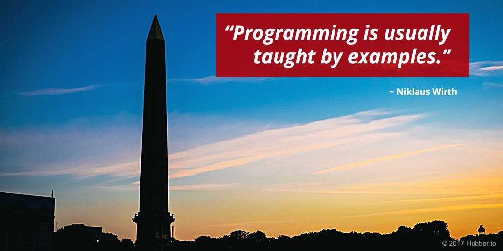 hubber_io's tweet photo. Programming is usually taught by examples. #freelancer #freelancerlife #freelancing #webdesigner #webdeveloper https://t.co/lE0rp4Eloy