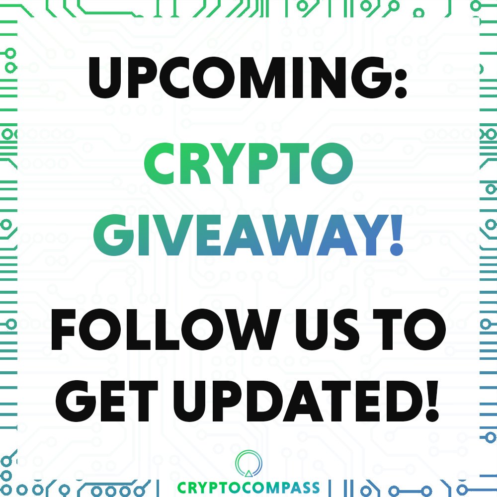cryptocompasss's tweet image. At 500 followers: #GIVEAWAY #giveaways #giveawayalert

#cryptocurrency #Crypto #cryptotwitter #cryptonews #cryptocurrencies #cryptocurrencynews #cryptotrading #bitcoin #btc #bitcoinnews #bitcoinprice 

$btc $eth $xrp $ltc $xvg $xlm $trx $xmr $omg $ada $sys $kmd $rdd $etc $bcc