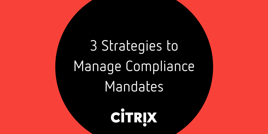 NetScaler's tweet photo. Meeting #security related requirements can be a complex job. Focus on these 3 strategies to manage compliance: https://t.co/AFljvQiISm https://t.co/6H3vkE6h6K