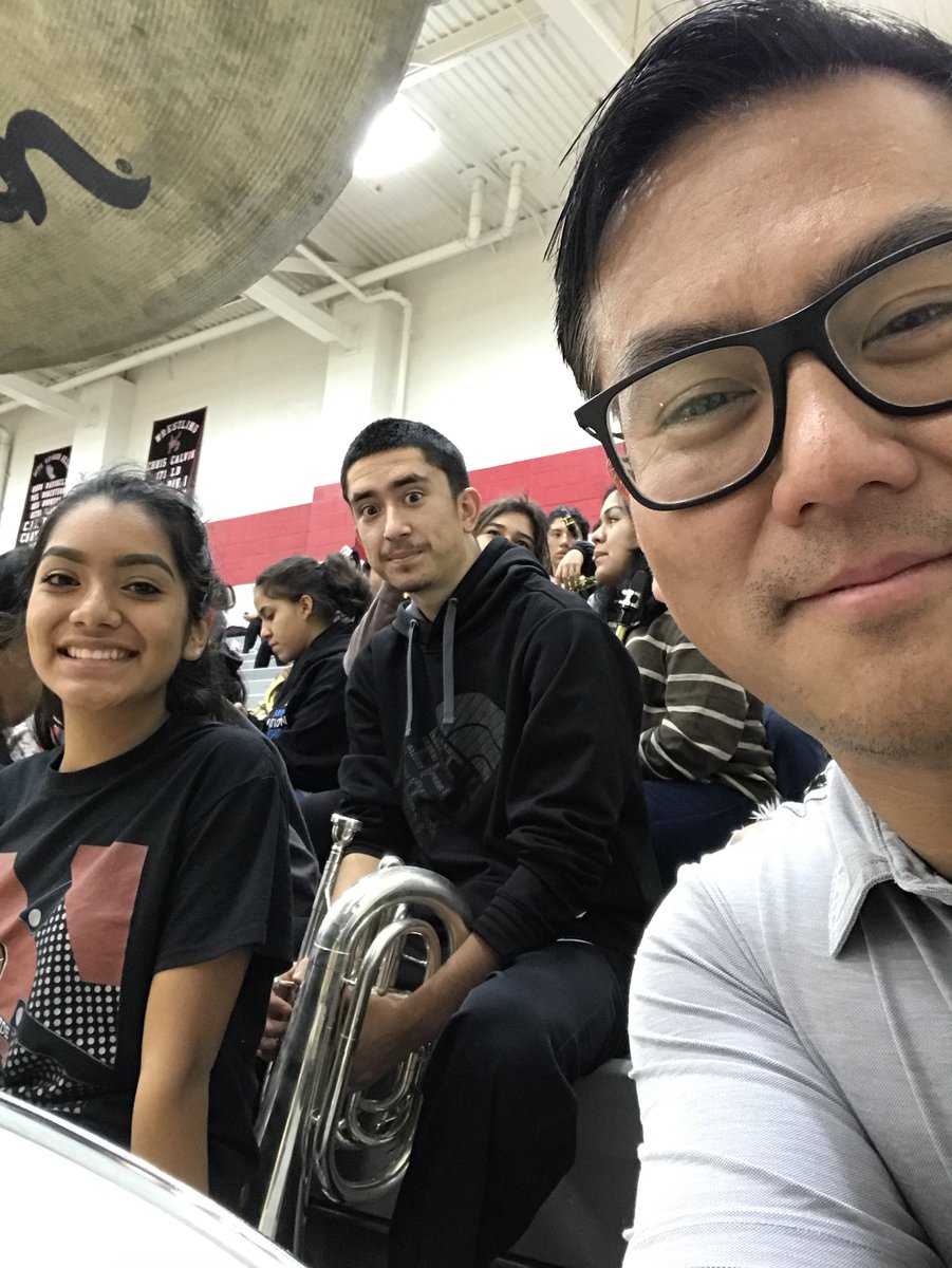 Here supporting our men’s basketball team. Let’s go mustangs