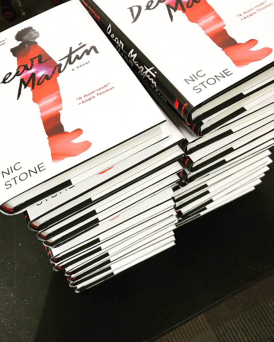 ProjectLITComm's tweet photo. GIVEAWAY: We’re sending 3 copies of @getnicced’s Dear Martin to one awesome educator. Contest ends on MLK Day. RT &amp; follow to enter! #ProjectLITBookClub 📚❤️ https://t.co/NEKxmQcsSg